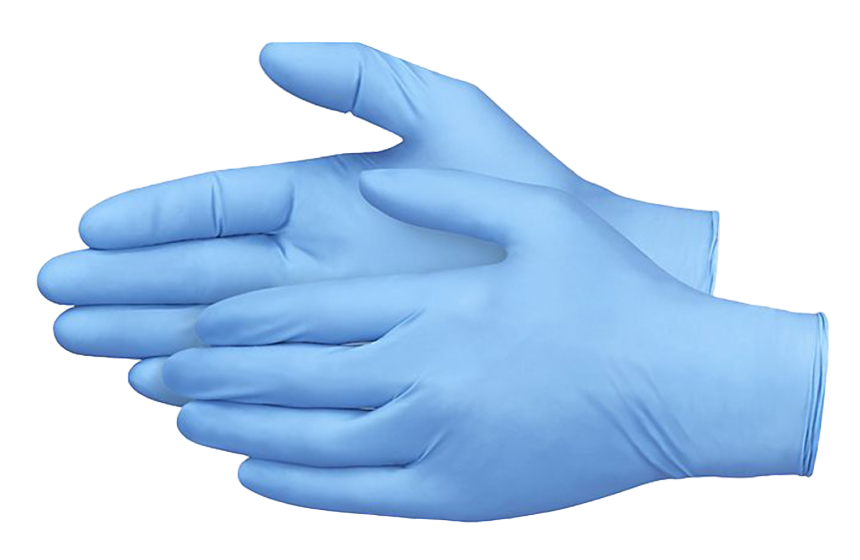 Blue Painters Gloves (4 pairs)