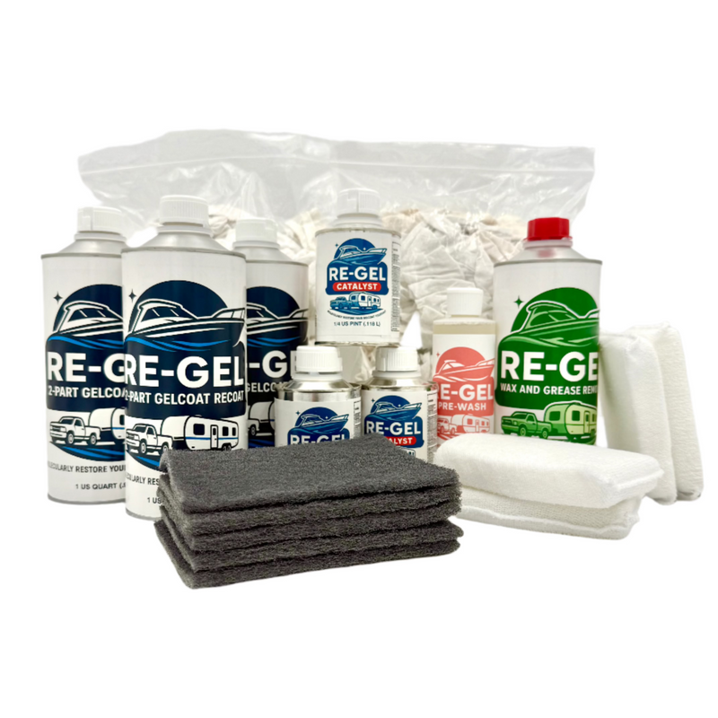 ReGel Pro Kit – Gelcoat Restoration (1200sqft)